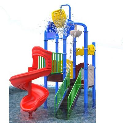 China 500kg Large Outdoor Water Slide Playground For Shopping Mall for sale