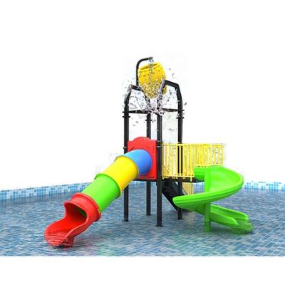 China Swimming Pool Outdoor Water Play Equipment Slides For Kids for sale