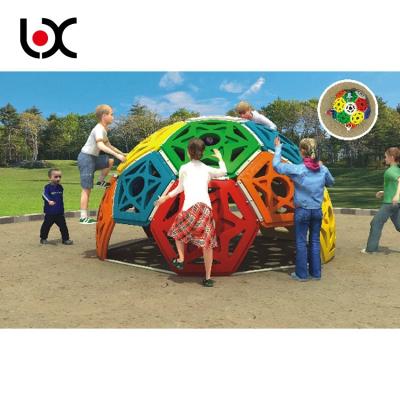 China Kids Outdoor Plastic Plastic Playground Toys Entertainment Climbing Structure for sale