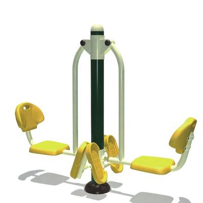 China Double Trample Body Building Equipment , Stainless Steel Playground Exercise Equipment for sale