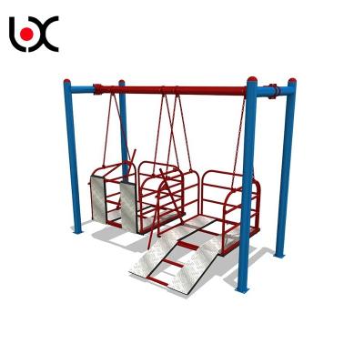 China Community Multifunction Outdoor Fitness Equipment For Disabled for sale