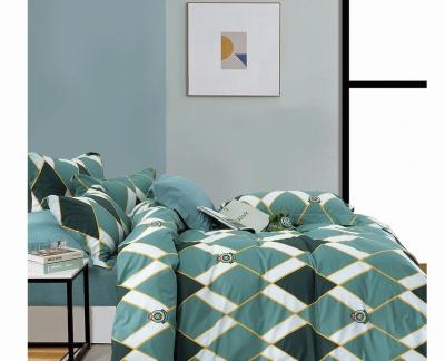 China 200TC Modern Printed Cotton Bedding Sets Irregular Shape Icon for sale