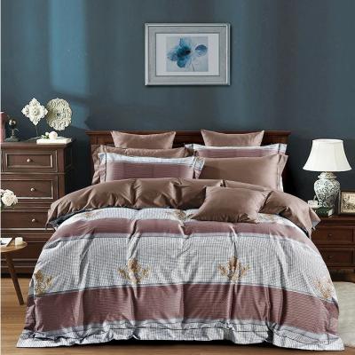 China 300 TC 100% Cotton Embroidery Home Bed sheet Bedding Sets for sale