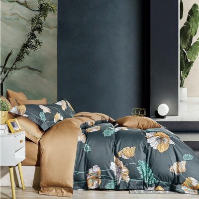 China 100% Cotton Bedding Printed Bed Sheet Cover Sets Customized Bedlinen for sale