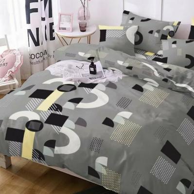 China 70-130gsm Microfiber Bedding Sets Textured Duvet Cover Sham Set Home Bedding Room Essentials for sale