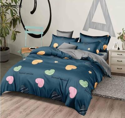 China Traditional Bedding Fabrics Great Home Brushed Microfiber Pintuck Duvet Cover Set for sale