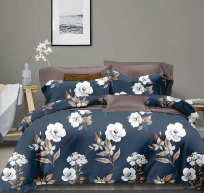 China Custom Bedding Fabrics Sets 100% Polyester Duvet Cover Set for sale