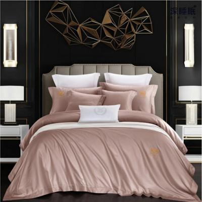 China Lyocell 100 Organic Bamboo Sheet Set Duvet Cover Bed Linen Bedding Sets All Size for sale