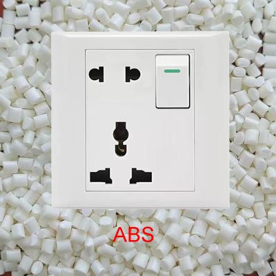 China Os grânulo plásticos do ABS de superfície lustroso das resinas do ABS ardem resistente à venda