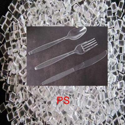 China Matéria prima descartável dos utensílios de mesa dos grânulo do picosegundo da resina do poliestireno à venda