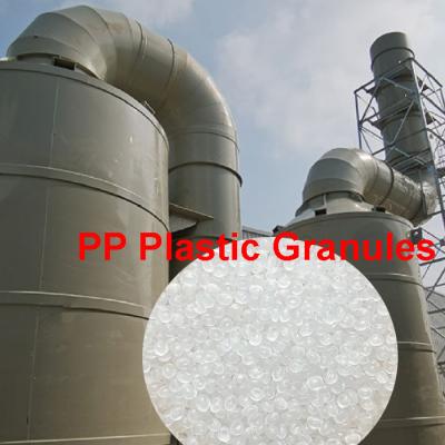 China Anti Aging PP Plastic Granules Lightweight Air Duct PP Resin Material for sale