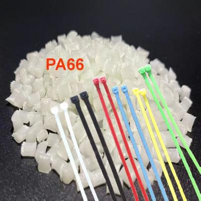 China El buen material de la resina PA66 del PA de la dureza para la atadura de cables de nylon Pa66 granula en venta