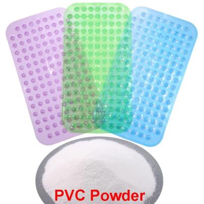 China Versatile Bath Mat PVC Resin Powder Raw Material Injection Grade for sale