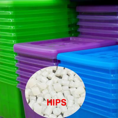 China High Impact Strength HIPS Resin Storage Container HIPS Plastic Pellets for sale
