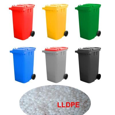 China Linear Low Density Polyethylene LLDPE Granules Large Bins Material LLDPE Pellets for sale