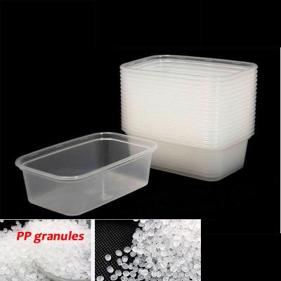 China Thin Wall Pp Granules For Takeaway Container Disposable Dishware en venta
