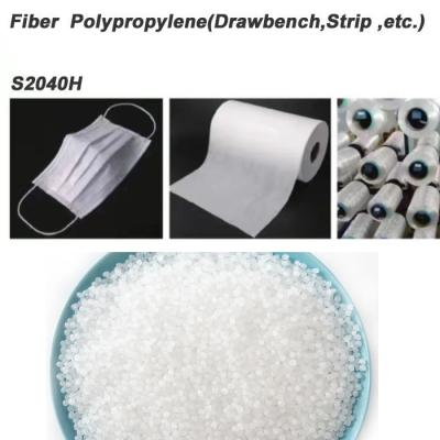 China High Speed Spinning PP Plastic Granules Non Woven Fabrics Raw Material for sale