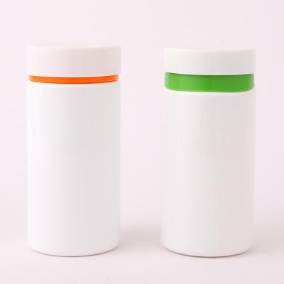 China Vitamin Medical Empty Pill Bottle 100 150 200 250 300ml Pet Plastic Packaging for sale