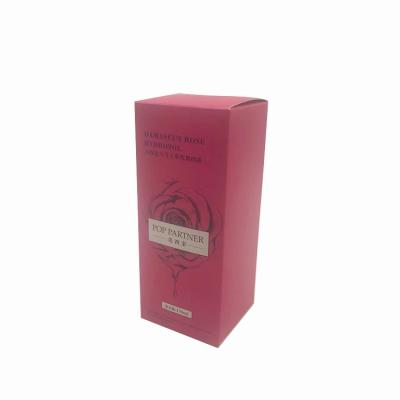 China Small Cosmetic Skincare Packaging Plain White Cardboard Cosmetic Box for sale