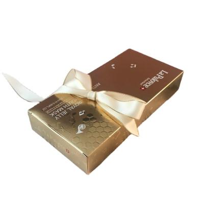 China Caja de regalo de papel de la pequeña caja elegante de encargo del maquillaje para el empaquetado de Skincare en venta