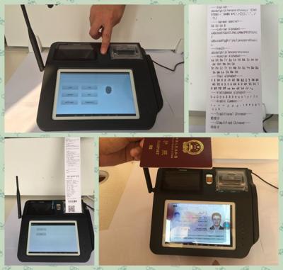 China Soluções móveis do pagamento da multi língua, terminal sem fio do pagamento para serviços mercantes de cartão de crédito à venda