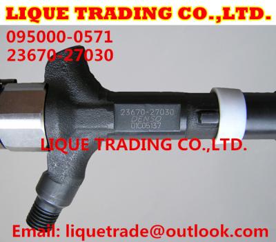 China DENSO common rail injector 095000-0570 095000-0571  095000-0420 TOYOTA Avensis 23670-27030, 23670-29035 for sale