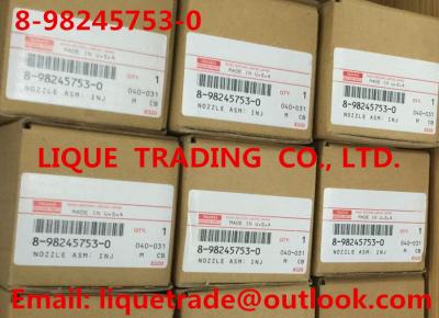 China Genuine and New Common rail injector 8982457530 / 8-98245753-0 for ISUZU Trooper 4JX1 3.0L for sale