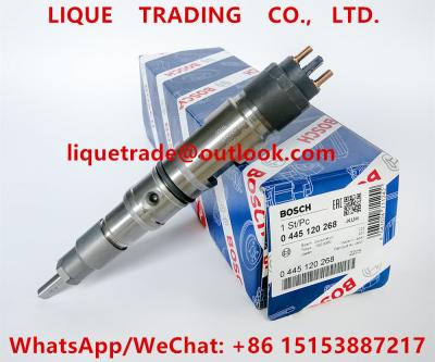 China BOSCH common rail fuel injector 0445120268 , 0 445 120 268 , 400903-00046 , 40090300046 for DOOSAN DL06S for sale