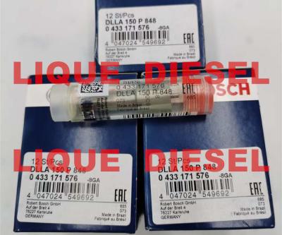 China BOSCH Injector Nozzle 0433171576 , DLLA150P848 , 0 433 171 576 , DLLA 150 P 848 for sale