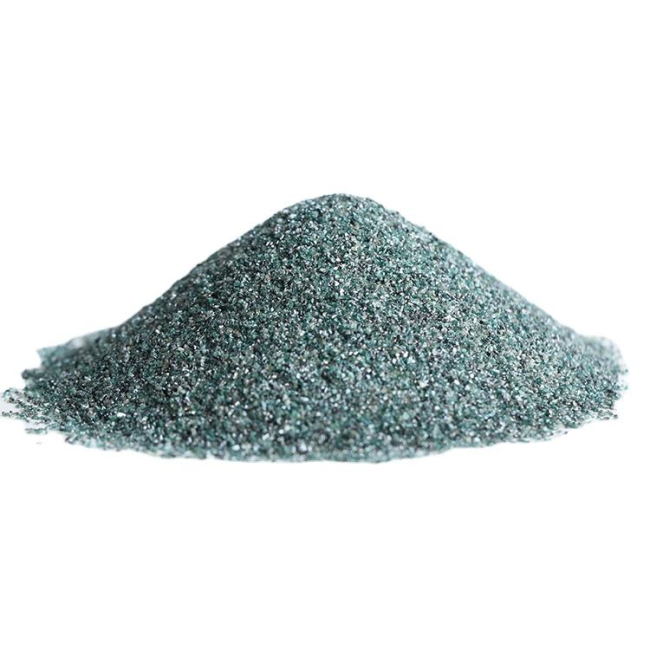 Le carbure de silicium vert 98% saupoudrent sic 0-10mm pour la fonderie