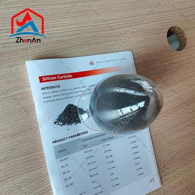 China Silicon Carbide 85% / Al2O3 Alumina Dry Acid Resistant / Refractory / 1-3mm, 3-5mm, 5-8mm / for Metallurgical / for Industrial Grinding for sale