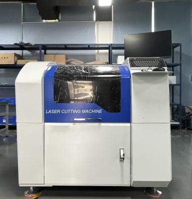 China Metal Stainless Steel Color Laser Cutting Machine Engraver Speed Marking Te koop