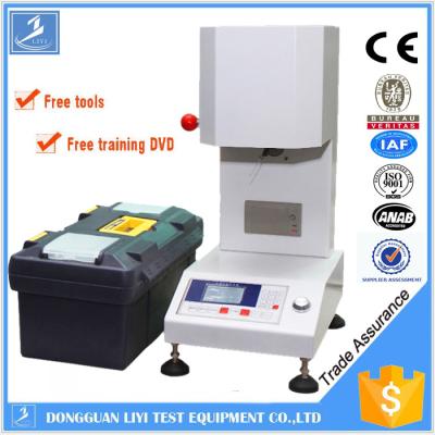 China LCD Plastic Testing Equipments , PLC Melt Flow Rate Tester for ABS / Polystyrene for sale