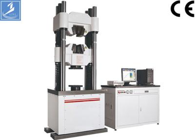 China Computer Control Servo Hydraulic Univer，Hydraulic 1000KN Steel Metal Tensile Strength Testing Machine CE ISO Certificate for sale
