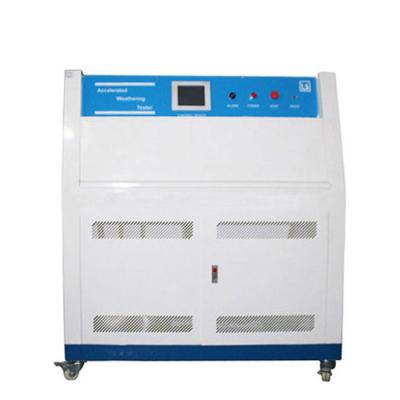 China LY-ZW Touch Screen UV Aging Accelerated Weathering Tester With Capacity 4 KW 8 Lamp  With 48 Samples for sale