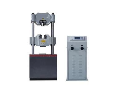 China Universal Digital Hydraulic Tensile Testing Machine With Max Force 300KN for sale