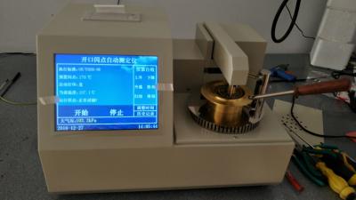 China 15KG Automatic Open Flash Point Meter Adhesive Testing Equipment With Up To 400℃ for sale
