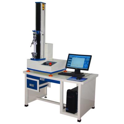 China Single Column Electronic Tensile Strength Testing Machine For Hardware Rubber for sale