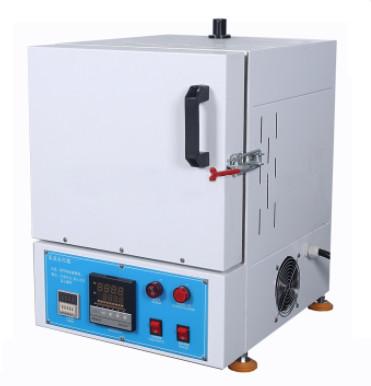 China Liyi 1200c Muffle Small Heat Treatment Electric Furnace and color is blue or black for sale