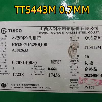 China Folha de aço inoxidável de Astm de 443 VAGABUNDOS do Kitchenware à venda