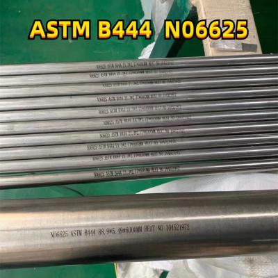China UNS N06625 Seamless Pipe ASTM B444 Nickel Alloy Inconel 625 Corrosion Resistant 21.3*2.77 for sale
