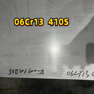 China ASTM A240 410S Stainless Steel Plate SS410S 06Cr13 X6Cr13 Metal 60mm for sale