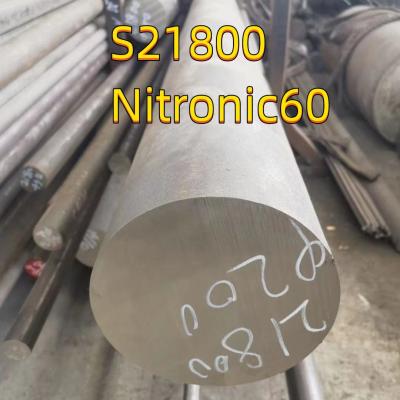 China OD 18MM Round Stainless Steel Bar S21800 Nitronic 60 High Strength for sale