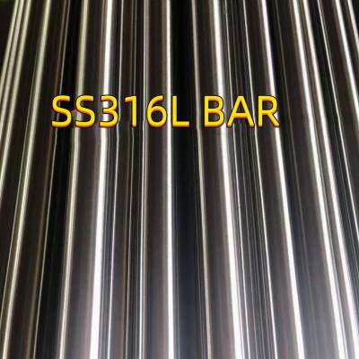 China ASTM Solid Stainless Steel Round Bar A-276 TYPE-316L Bright 500mm for sale