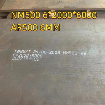 China Wear-Resistant NM500 Armor Ar500 Plate 12 Mm  Length 2440 Mm Width1220 Mm for sale