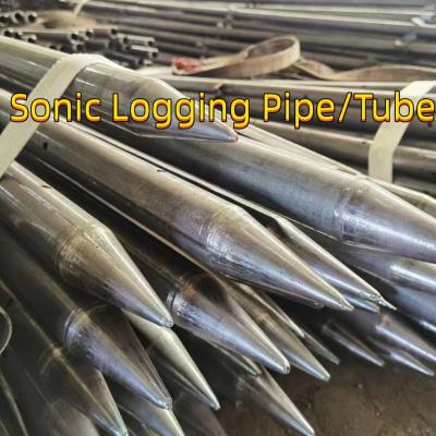 China 50mm Erw Steel Sonic Logging Tube For Bored Pile for sale