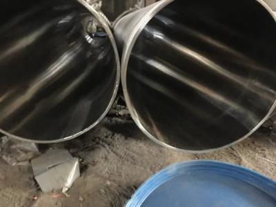 Chine Type soudé et ligne type soudée par spirale tuyau d'acier inoxydable de soudure à vendre