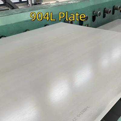 China Las placas de acero inoxidable AISI 904L (UNS N08904) 6*1500*6000mm en venta