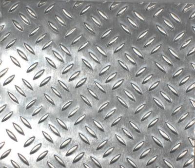 China Checkered Finish Embossed Stainless Steel Sheet For Decorative for sale