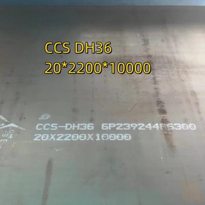 China CCS DH36 ABS Acero 2200 2500 mm ancho 8,10,12,14Placa de acero DH36 de espesor de 16 mm para el recambio de buques en venta